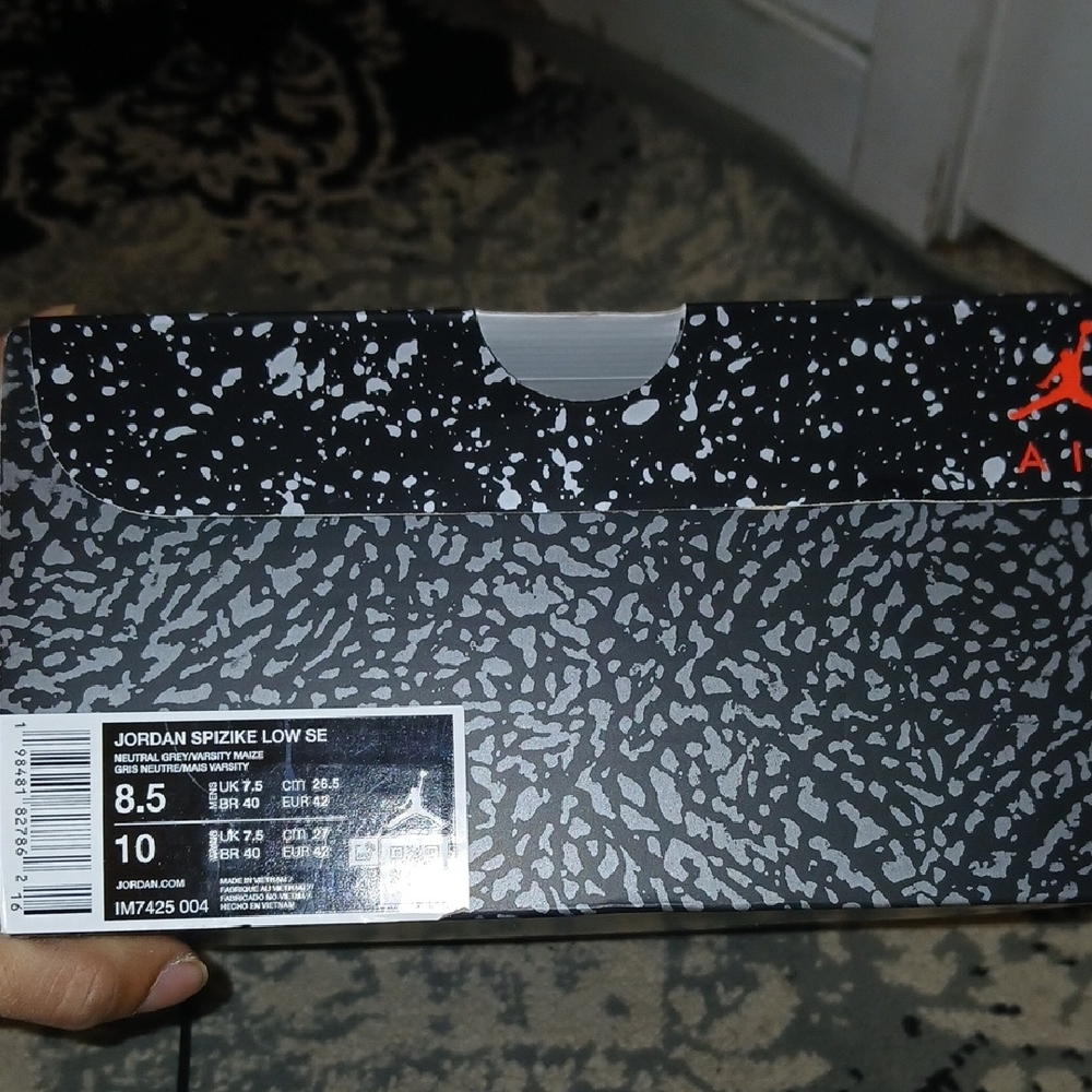 Jordan Spizike Low SE in Black and Gray
